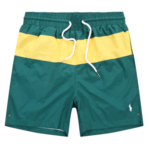 Men's Beach Shorts With Patchwork