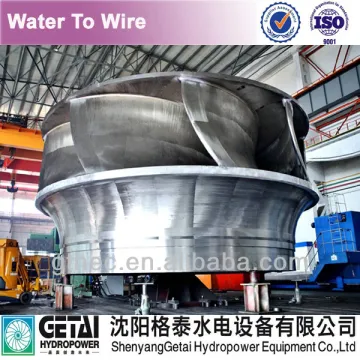 Tungsten carbide Francis turbine wheel hydraulic turbine water turbine generator & governer manufacturer made in china from shen