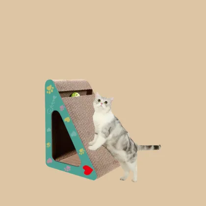 High Quality Scratch Board Sturdy Triangle Cat Scratch Toys