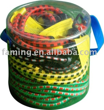 elastic cord with metal end
