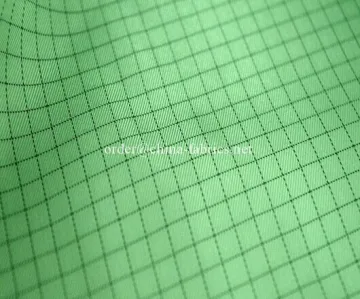 Polyester 310T anti-static ESD 2/3 twill fabric pu coating
