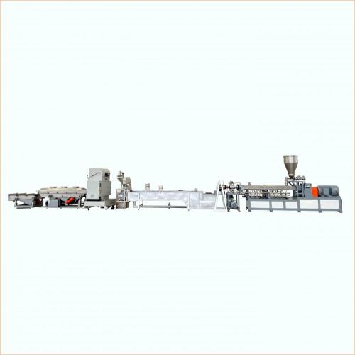 Master Batch Compounding Conical Twin Screw Granulation Extruder