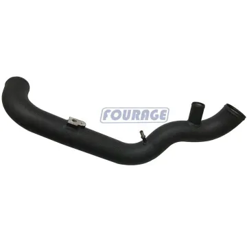 Aluminum Turbo Inlet Pipe - Black Coarse Surface Air Duct Intake Tube