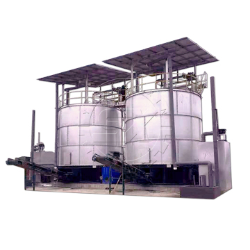 Fumifter des animaux professionnels à un réservoir / fermenteur de fermentation en engrais organique: transformer les déchets en enrichissement nutritif du sol