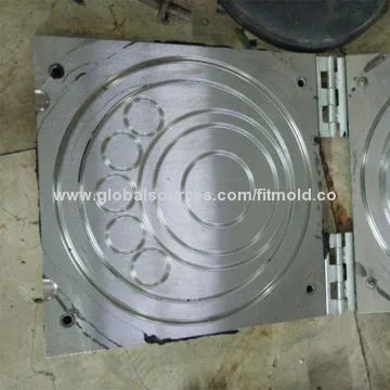 Rubber Compression Mold for Different Size O-ring Rubber Parts, with 9 Cavities