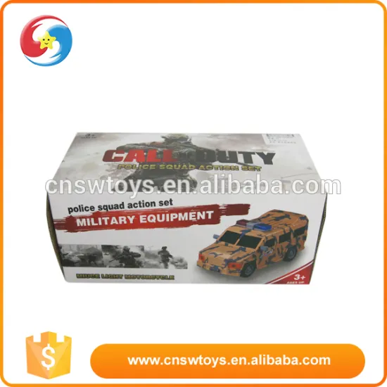 OEM battery operated electric kids car model plastic b/o toy police car with lights