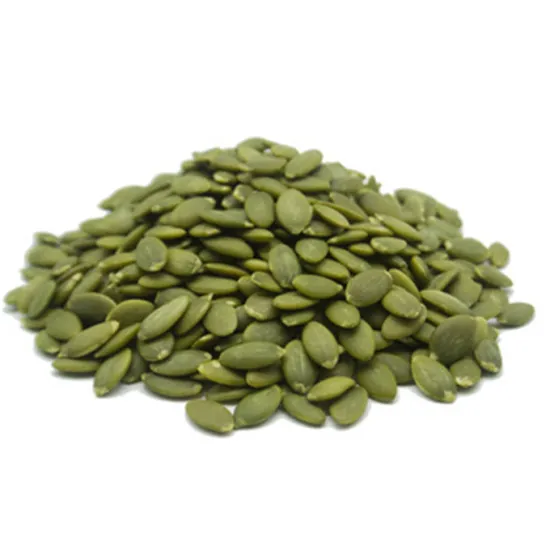 Nutty taste typical of pumpkin seeds