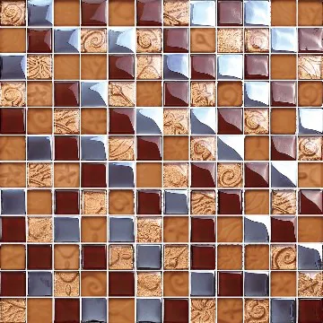 Golden Shinning Mosaic Tile for Decoration