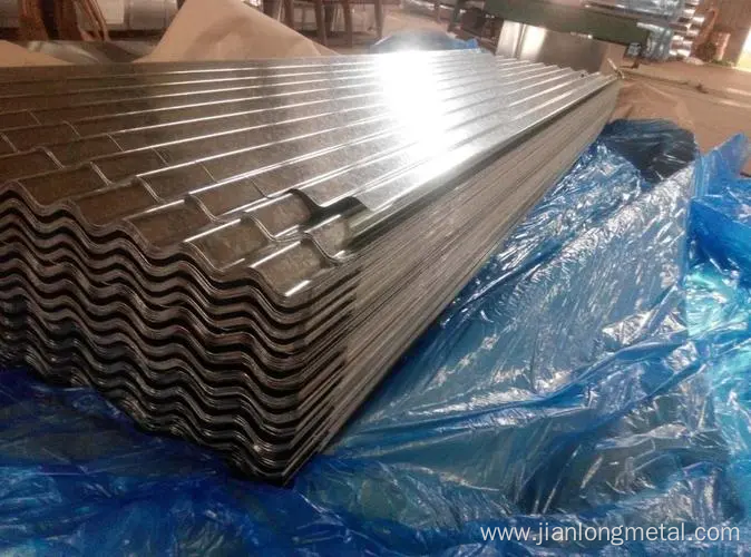 Z30 Curved Galvanized Corrugated Roofing Sheet