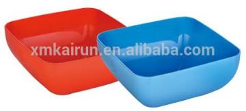 Square Shape fruit bowl/plastic fruit bowl/fruit ripening bowl