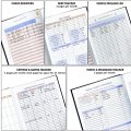 Undated Monthly Budget Tracker Bill Planner