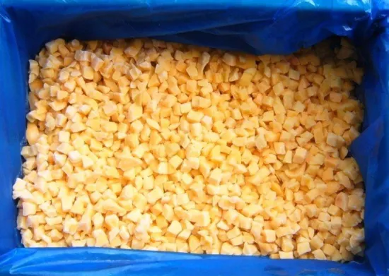 Frozen Yellow Peach Dice