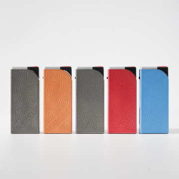 Jet Flame Matte-Finish Relief Metal Cover Piezo Lighter