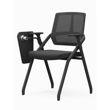 Black Lightweight Multi-Color Customizable Mesh Office Chair for Meetings and Training