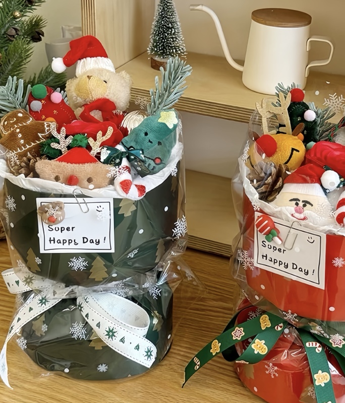 CSCC 2025 New Christmas Gift Bouquet Decorations