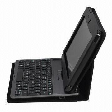 New Arrival Black Embedded Bluetooth Wireless Keyboard Case for Acer W500