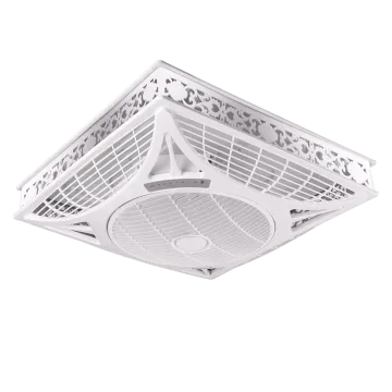Super asia 60x60 false ceiling box fan without led lights remote control