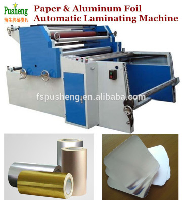 Manufacturing Aluminum foil laminating & rewinding machine