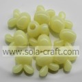 Acrylic Lovely Rabbit Shapes Beads with the Vivid Jelly Style