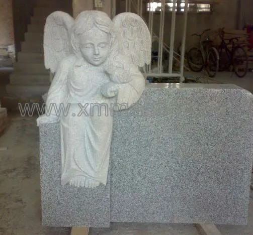 White little angel figurine models