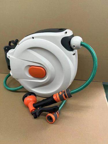 Air Retractable Hose Reel Garden Supplies Tekanan Sistem Pengairan Mesin Gardena Wallmounted Auto Rewind Fuse Automotive