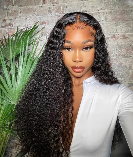 USA Hot Sale Cuticle Aligned 6 by 6 HD Lace Closure Wig Raw Virgin Human Hair 4X4 Breathable Lace Front Wig for Black Women