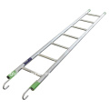 Silver Aluminium Single Straight Hook Ladder