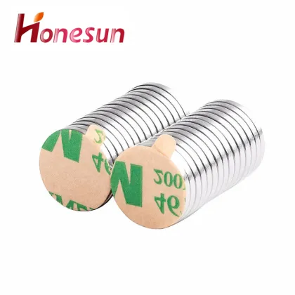 Ndefb Disc 3M adhesive magnet