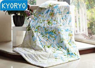 100% Cotton and Silk Stuffed Air Conditioning Blanket / Sum