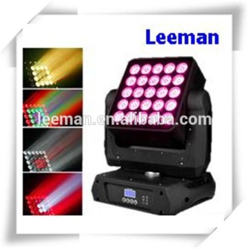 Leeman Group 25x12w 4in1 RGBW led matrix beam moving head wash light