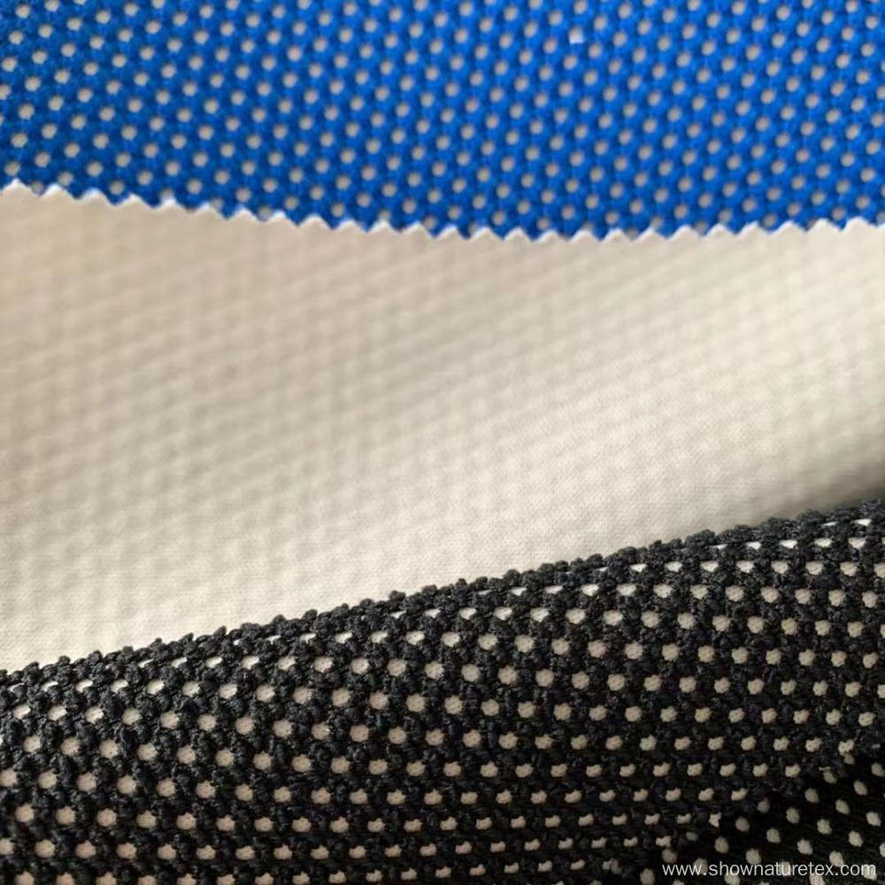 Mesh Bonded Hole Look Fabric