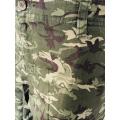 Cotton slim camo middle pants