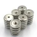 Strong 42mm M8 Countersunk Permanent NdFeB Pot Magnet