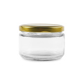 Bouche large bouche droite en verre alimentaire 200 ml