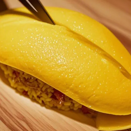 Fluffy Scrambled Eggs Omu Egg