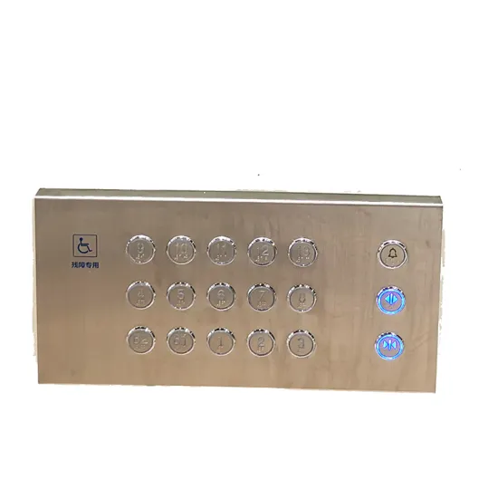 Elevator Call Car Operational Panel for Disabled With Customized Size