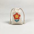 Custom Cotton Drawstring Jewelry Bag