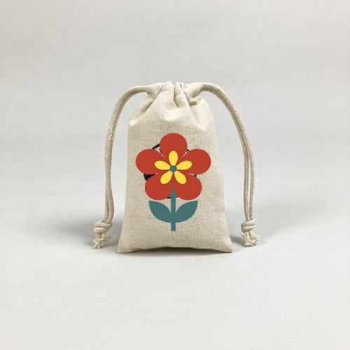 Sac bijoux de coton personnalisé