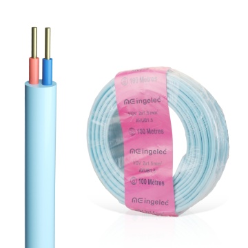 MEINGELEC 2 Core 1.5mm² PVC Insulated BVV Pure Copper Cable - Twin and Earth Electric Wire