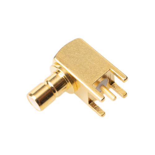 Male Female SMB Coaxial PCB Cable Mount Connector