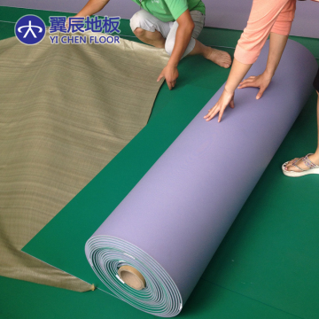 PVC Vinyl Table Tennis Floor Mat - Comfortable Feet Feeling