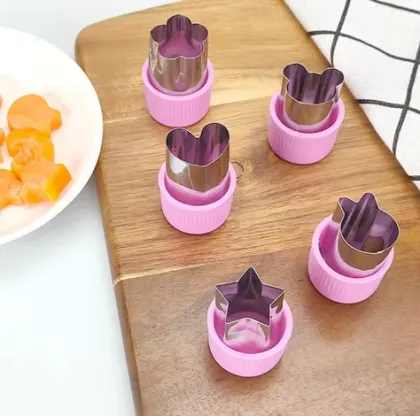 Stainless Steel Cookie, Vegetable, and Fruit Cutters: Baking and Food Prep Tools