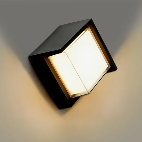 Shinyland Outdoor IP65 LED Wall Lamp - Modern Waterproof Decorative Light