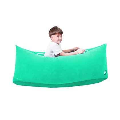 Autistic Camping Inflatable Sofa Pea Pod Air Lounge Chair