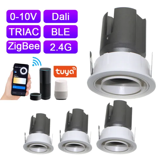 LEDEAST S323 7W Anti-Glare Recessed LED Downlight