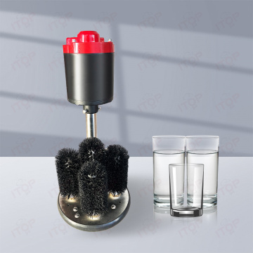 Mini Electric Upright Glass Washer Dryer Polisher
