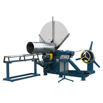 CNC Automatic HVAC Air Duct Spiral Pipe Making Machine for Steel Metal