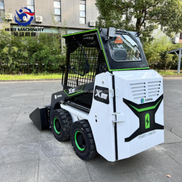 China Brand X35 Electric Mini Skid Steer Loader: 350kg Capacity, Small and Flexible