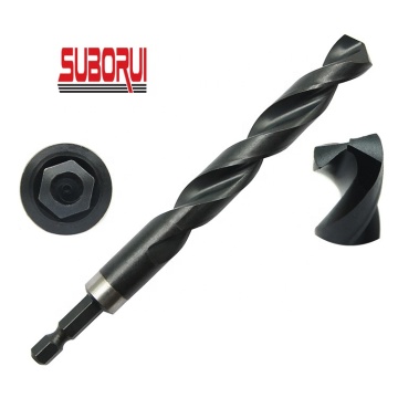 SUBORUI DIN 338 Factory HSS Twist Drill Bit for Stainless Steel and Hardened Steel