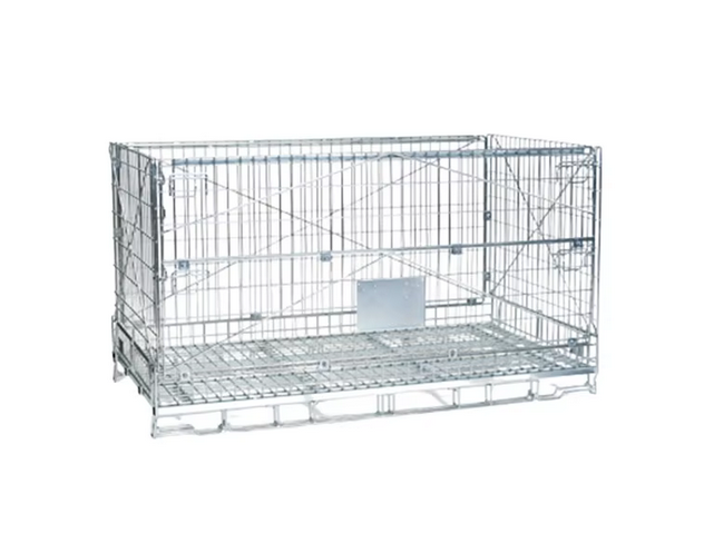 Medium Duty Metal Roll Cage Trolley Cart